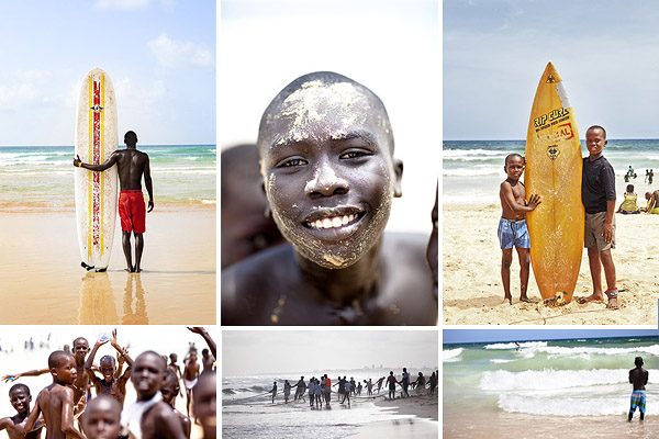Travel Reportage > Life's a Beach by Tim White Dakar's golden sands are the city's gym, playground and the heart of the community