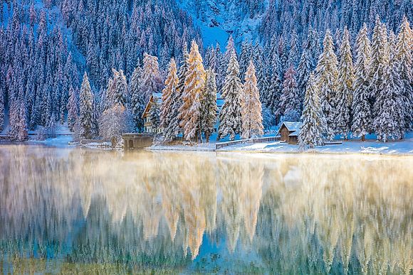 New Images > Snow in Val Pusteria Winter in South Tyrol in the photos of Olimpio Fantuz