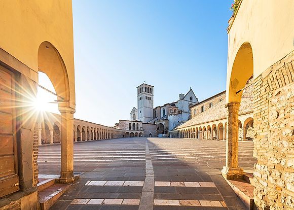 Focus > Assisi and the Basilica of San Francesco Beauty and spirituality